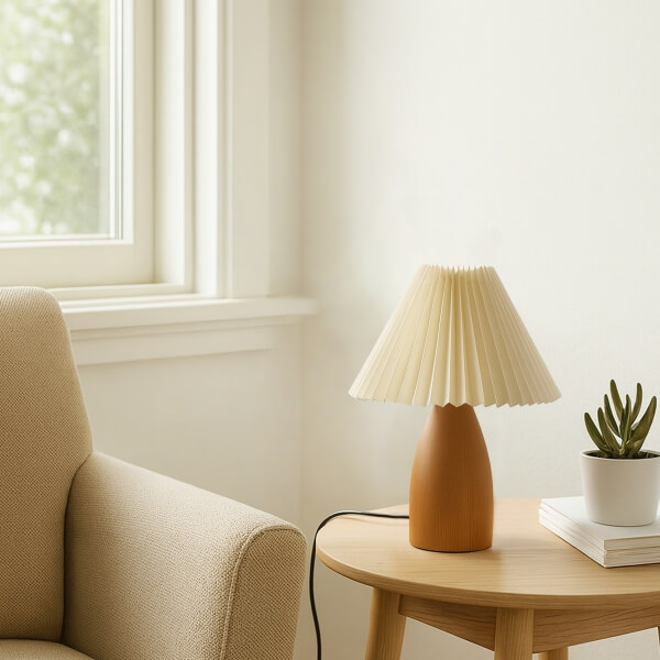 Homing Brookville Ahşap Abajur 242048