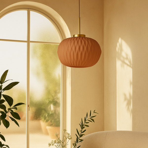 Homing Moderna Amber Renk Cam Sarkıt 242069