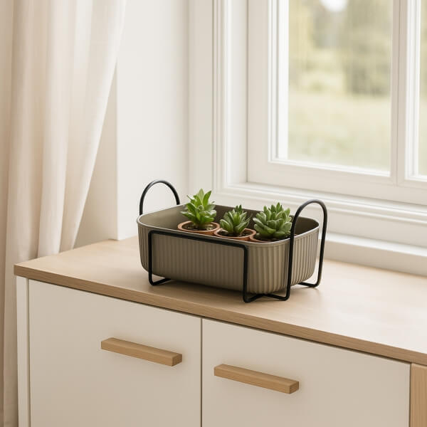 Homing Antrasit Sukulent Standı 242089