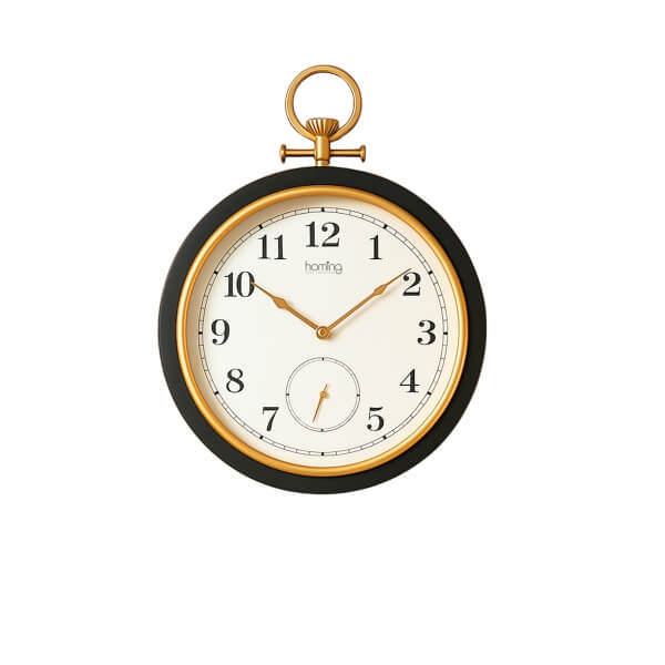 Homing Çift Kadranlı Duvar Saati 242114