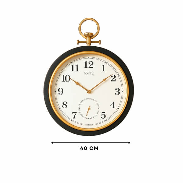 Homing Çift Kadranlı Duvar Saati 242114