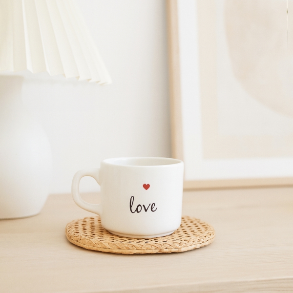 Homing Rosso Love Ceramic Mug 242149