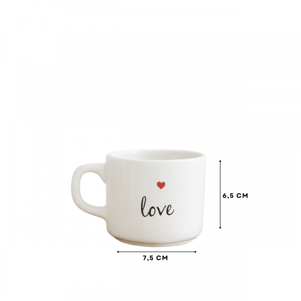 Homing Rosso Love Ceramic Mug 242149