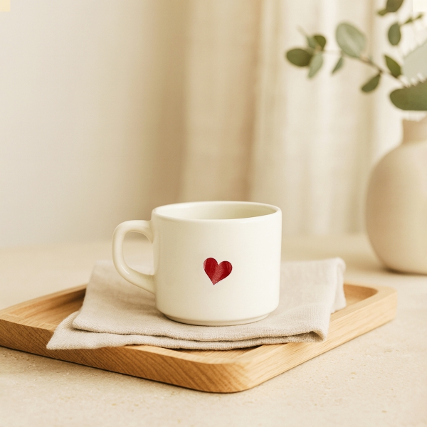 Homing Amore Kalpli Seramik Kupa 242150