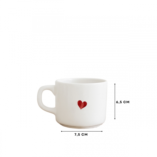 Homing Amore Kalpli Seramik Kupa 242150