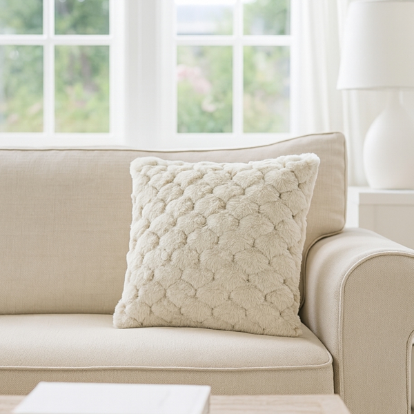 Homing Soft Kumaş Tüylü Kırlent Kılıfı 45x45 cm 242168