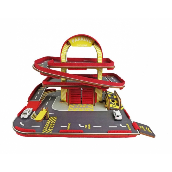 Homing Ahşap Araç Park Oyun Seti 242182