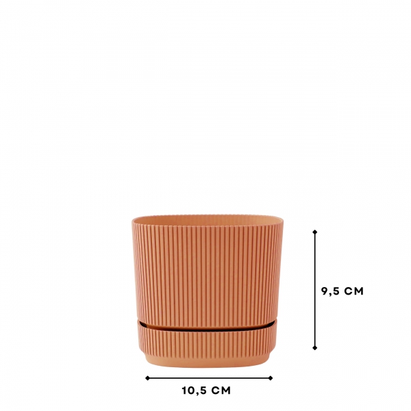 Homing Oval Somon Renk Mini Saksı 242205