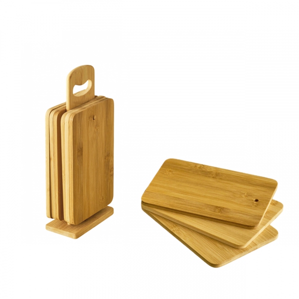 Homing Bambu Kesme ve Sunum Tahtası Seti 242219