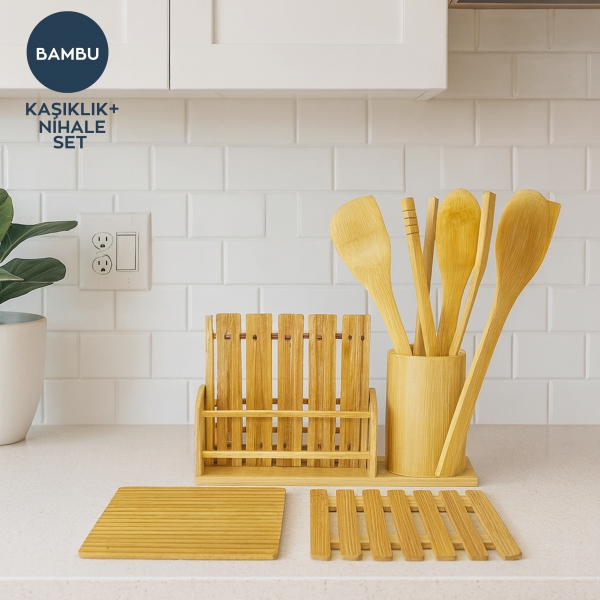 Homing Bambu Mutfak Seti 242220