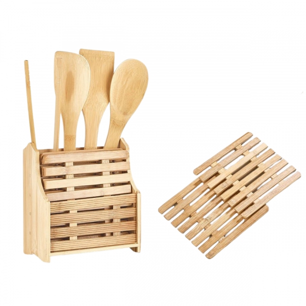 Homing Bambu Kaşıklık ve Nihale Seti 242222