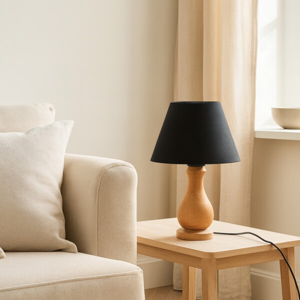 Homing Ravello Ahşap Abajur 242240