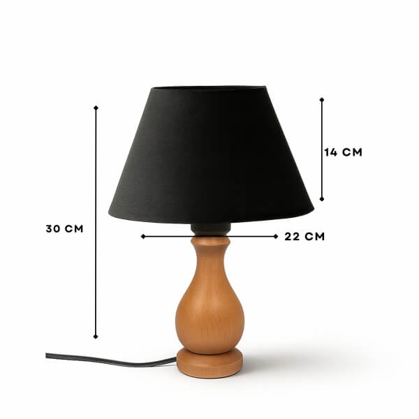 Homing Ravello Ahşap Abajur 242240