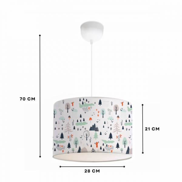 Homing Doğa Desenli 28'lik Çocuk Odası Sarkıt 242243