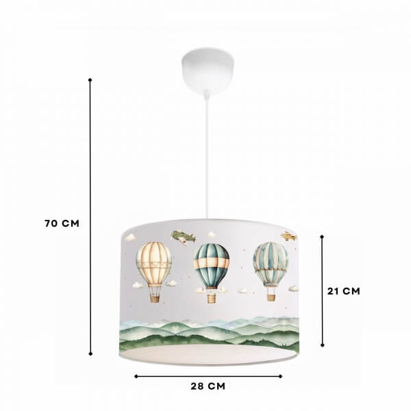 Homing Krem Balonlu 28'lik Çocuk Odası Sarkıt 242247