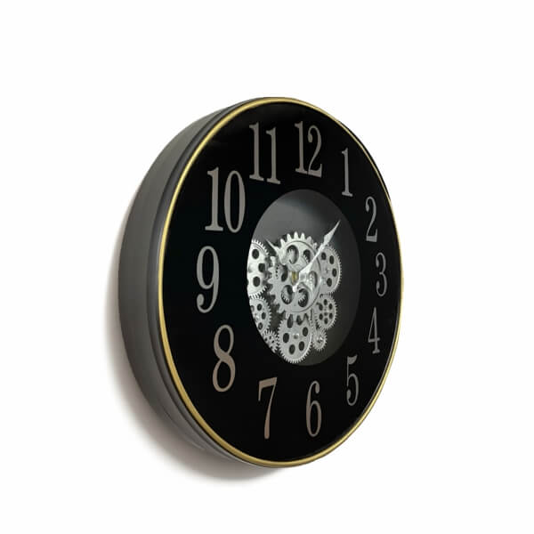 Homing Elva Black 47 cm Wall Clock 242254