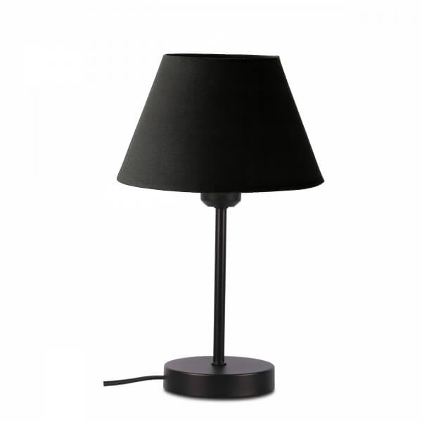 Homing Siyah Kumaş 2'li Siyah Ayaklı Abajur Seti 242262