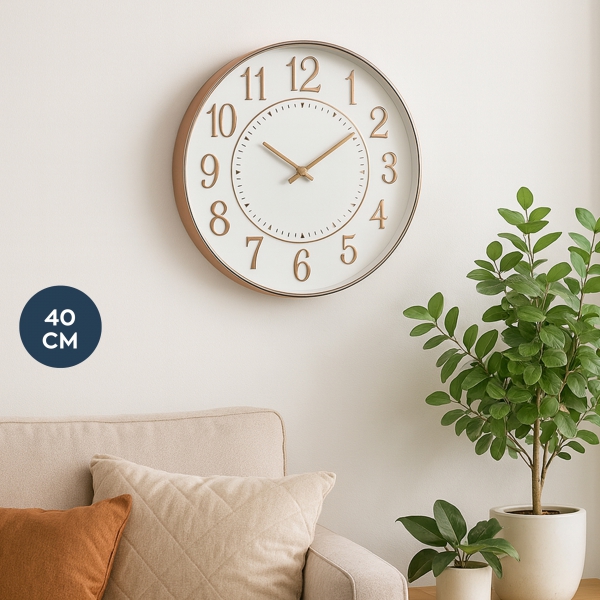 Homing Rose Gold 40 cm Wall Clock 242270