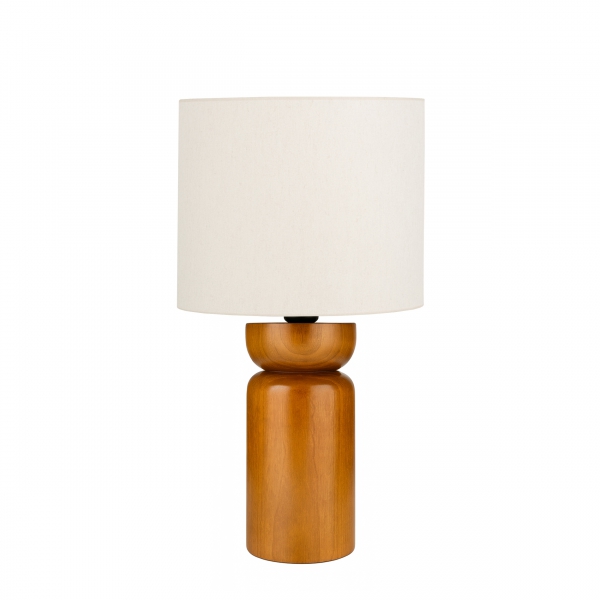 Varena Exclusive Ahşap Abajur 51 cm	