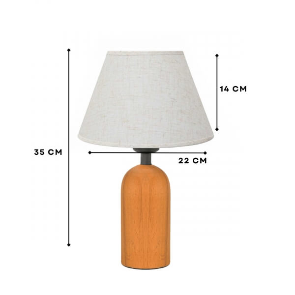 Homing Willow Ahşap Abajur 242327