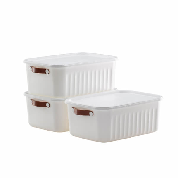 Homing Lumi Çok Amaçlı Kapaklı Beyaz Set Organizer Kutu 10 LT	