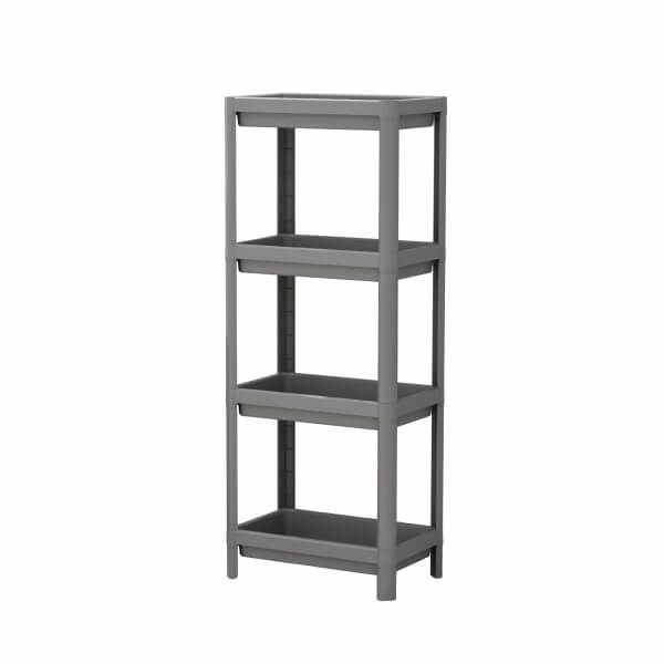 Homing Rosie Gri 4 Raflı Çok Amaçlı Banyo &  Mutfak Düzenleyici Raf 242349