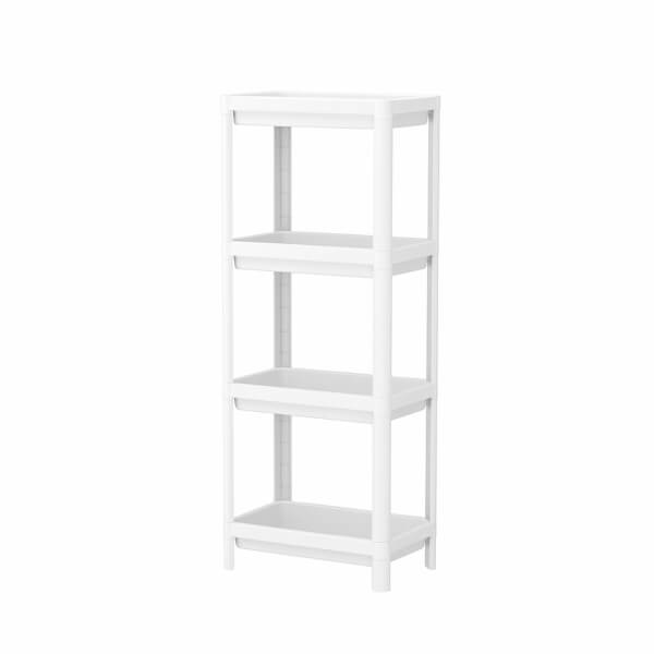 Homing Rosie Beyaz 4 Raflı Çok Amaçlı Banyo & Mutfak Düzenleyici Raf 242350