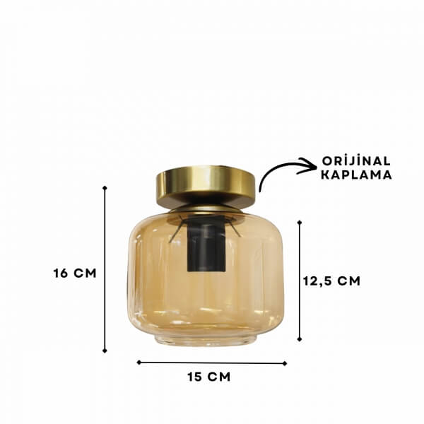 Homing Lumina Serisi Plafonyer Cam Avize 242393