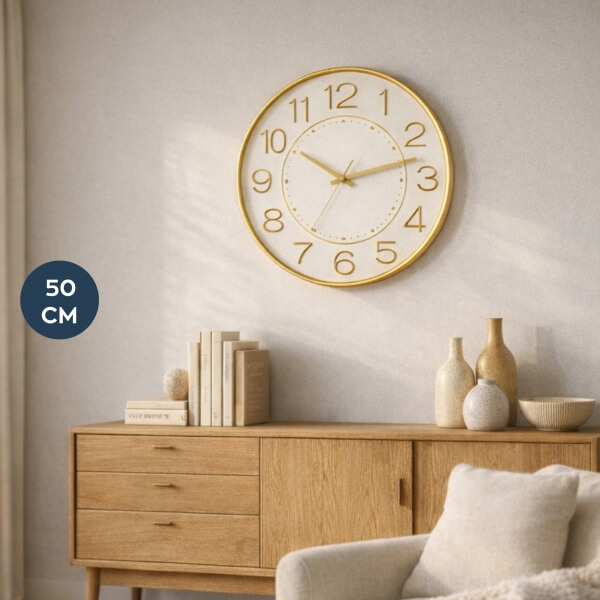 Homing Crown Gold 50 cm Duvar Saati 242413