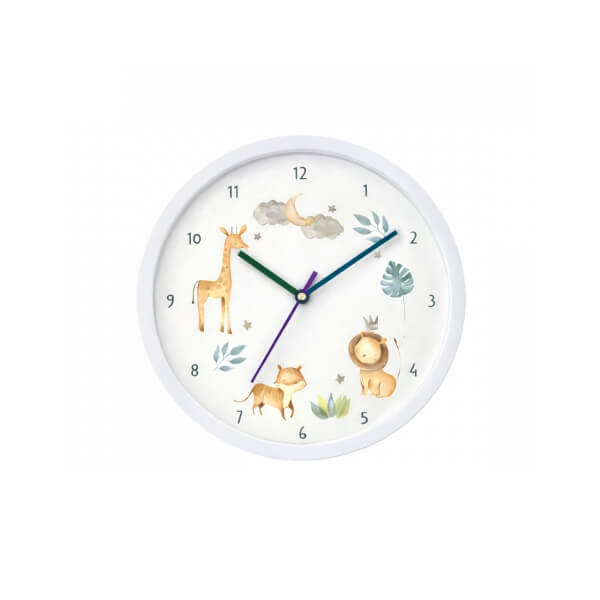 Homing Sevimli Hayvanlar Çocuk Odası Duvar Saati 29 cm