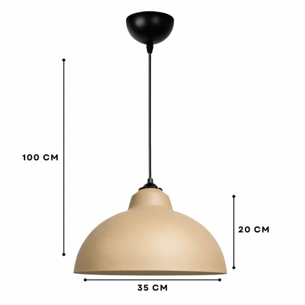 Homing Luke Metal Sarkıt Bej 242419