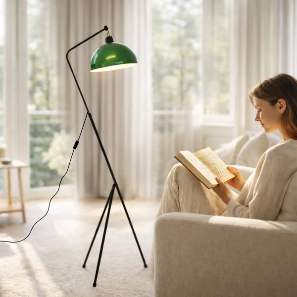 Homing Monreo Retro Yeşil Lambader 242445