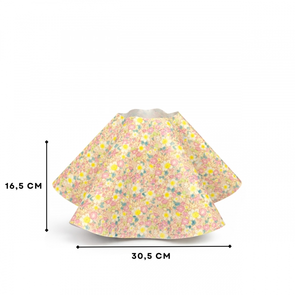 Homing Modern Çiçekli Abajur Başlığı 242476