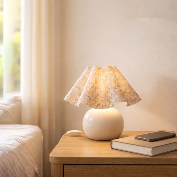 Homing Flora Çiçek Desenli Abajur 242481