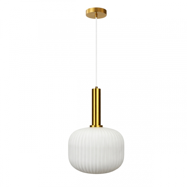 Cam Beyaz Modern Sarkıt Avize 242484