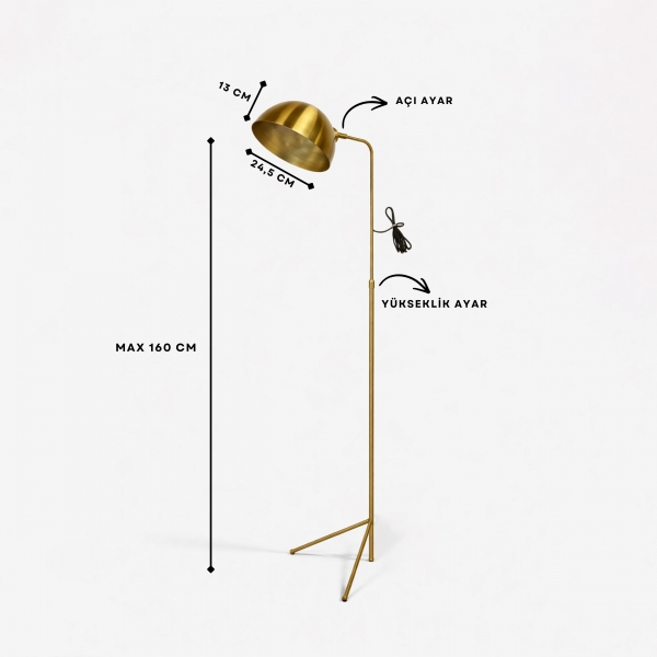 Homing Nord Antik Gold Lambader