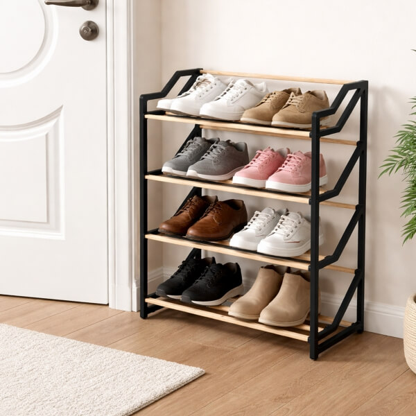 Homing Modular Solid Wood Shoe Rack 50 cm 242494