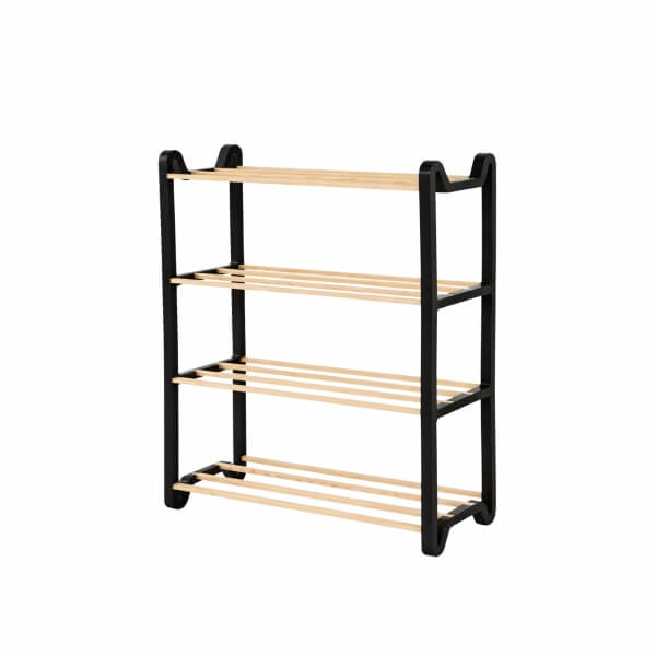 Homing Modular Solid Wood Shoe Rack No:4