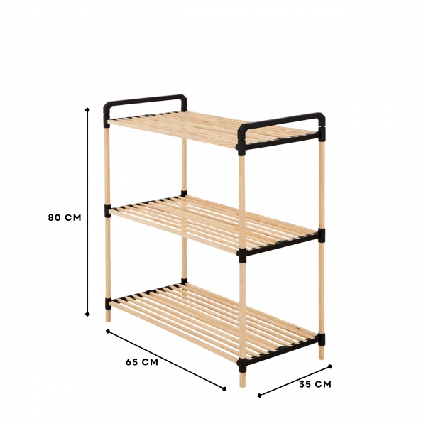 Homing Wooden Shelf Organizer 242502