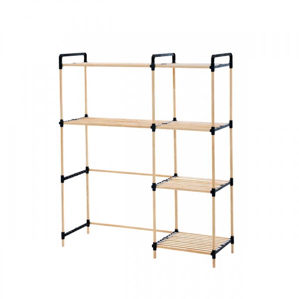 Homing Ahşap Raflı Çamaşır Makinesi Organizeri 242506