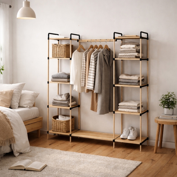 Homing Çok Raflı Elbise Askılığı Organizeri 242511