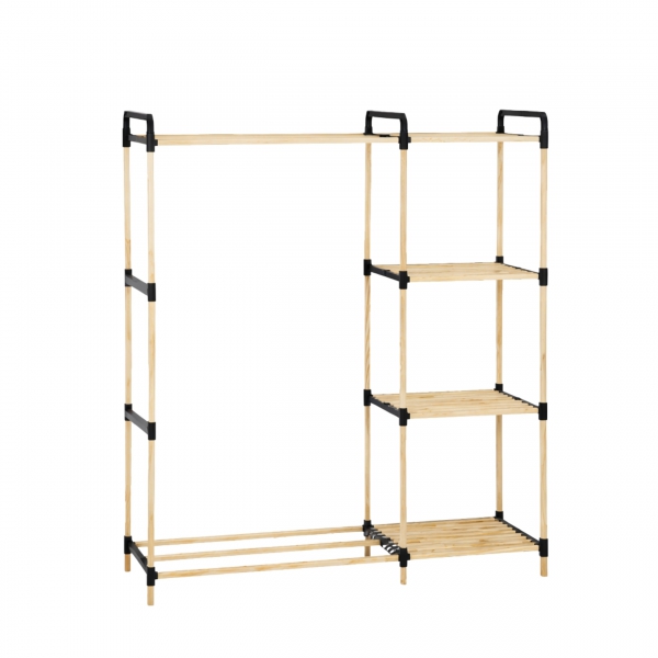 Homing Shelved Clothes Hanger Organizer 242512