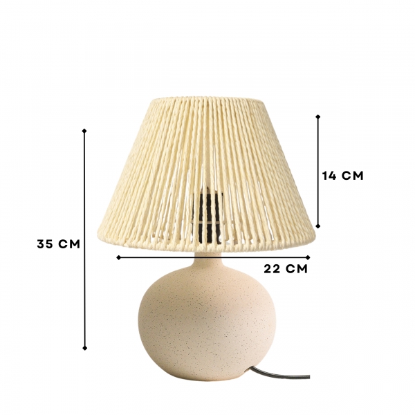 Homing Nevia Seramik Abajur 242529