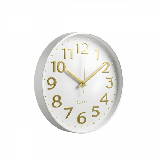 Homing Quin Beyaz Modern Duvar Saati 242530