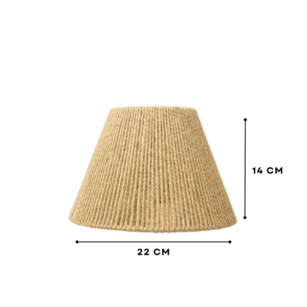 Homing Natural Abajur Başlığı Bej