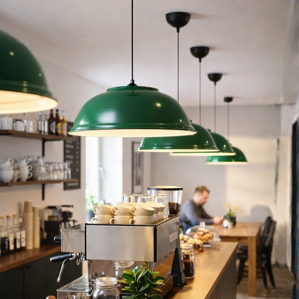 Homing Cliff Retro Yeşil Metal Sarkıt 242536