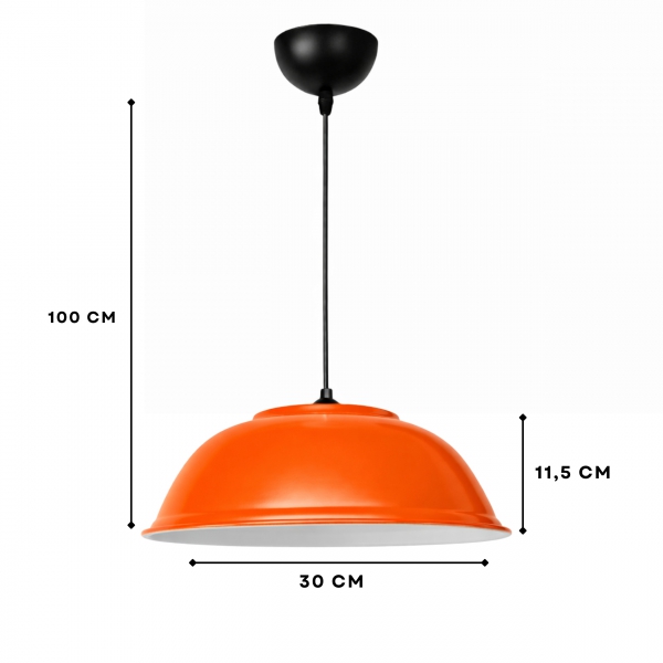 Homing Cliff Retro Turuncu Metal Sarkıt 242537