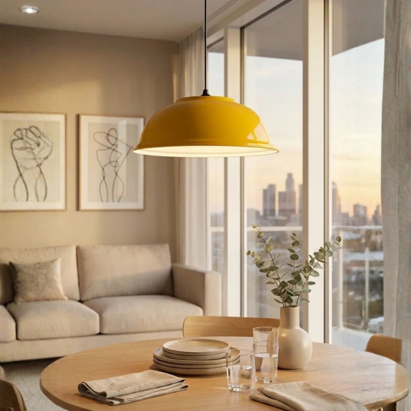 Homing Cliff Retro Sarı Metal Sarkıt 242538