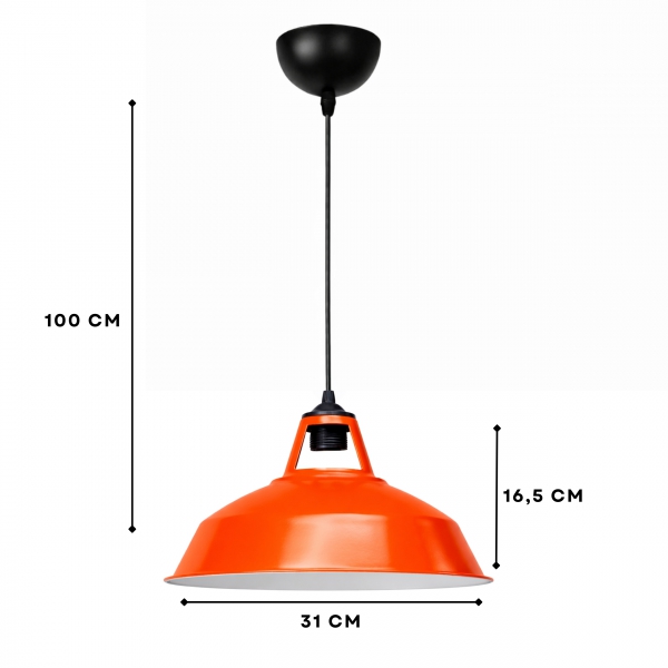 Homing Dock Retro Turuncu Metal Sarkıt 242560