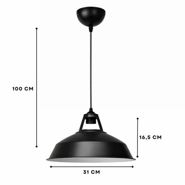 Homing Dock Siyah Metal Sarkıt 242562